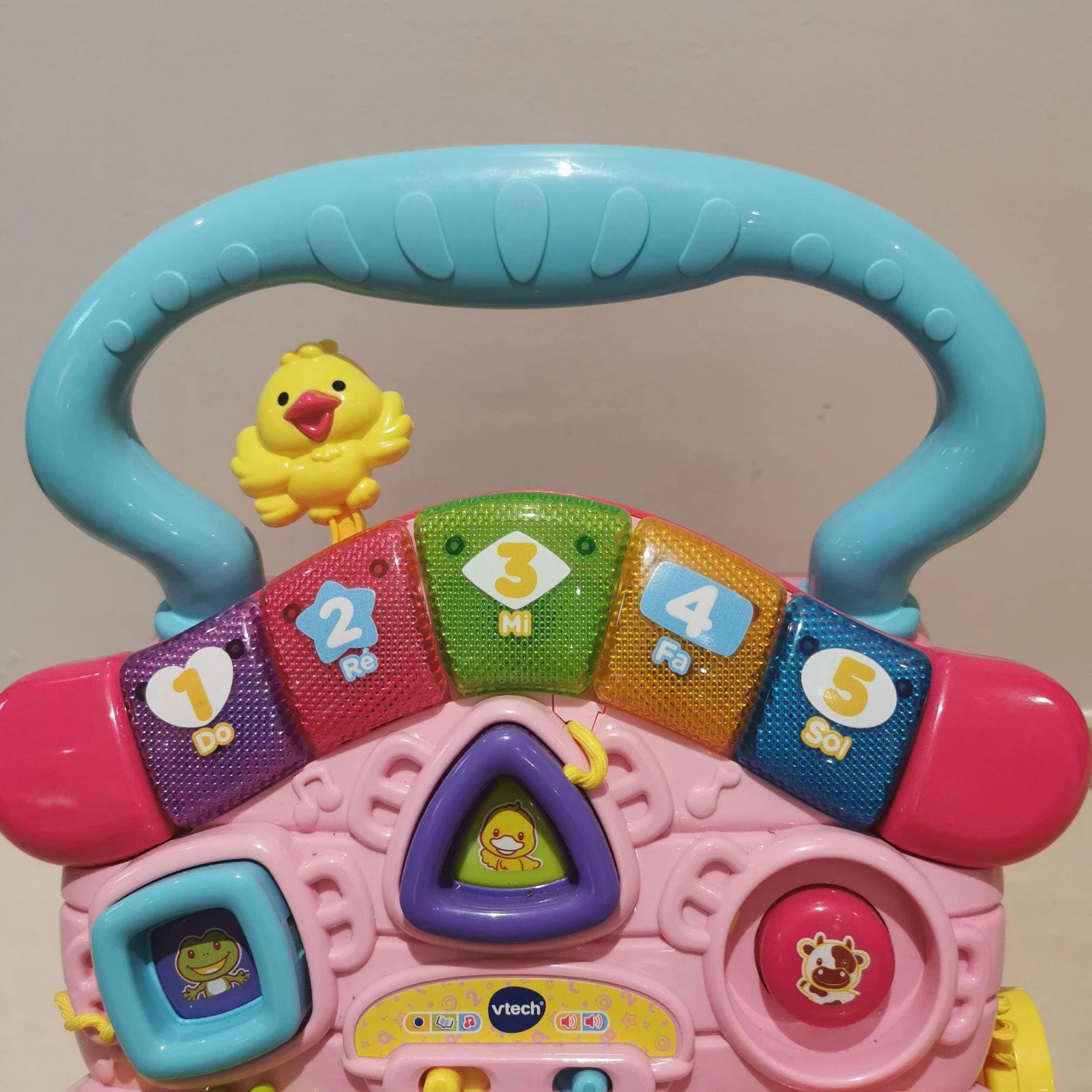 VTech Super Andador Falante Rosa – Andador de caminhada e centro de atividades interativo, novo – photo 4
